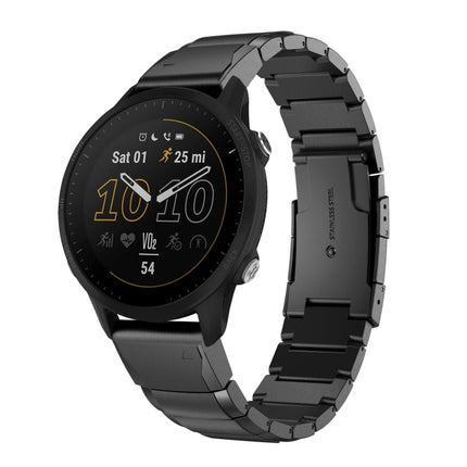 22mm Tortoise Shell Stainless Steel Watch Band, For Garmin Forerunner 955, For Garmin Forerunner 945, For Garmin Forerunner 935, For Garmin Instinct 2, For Garmin Instinct, For Garmin Descent G1, For Garmin Instinct Crossover                           ...