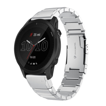 22mm Tortoise Shell Stainless Steel Watch Band, For Garmin Forerunner 955, For Garmin Forerunner 945, For Garmin Forerunner 935, For Garmin Instinct 2, For Garmin Instinct, For Garmin Descent G1, For Garmin Instinct Crossover                           ...