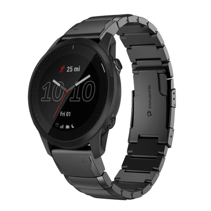 22mm Tortoise Shell Stainless Steel Watch Band, For Garmin Forerunner 955, For Garmin Forerunner 945, For Garmin Forerunner 935, For Garmin Instinct 2, For Garmin Instinct, For Garmin Descent G1, For Garmin Instinct Crossover                           ...