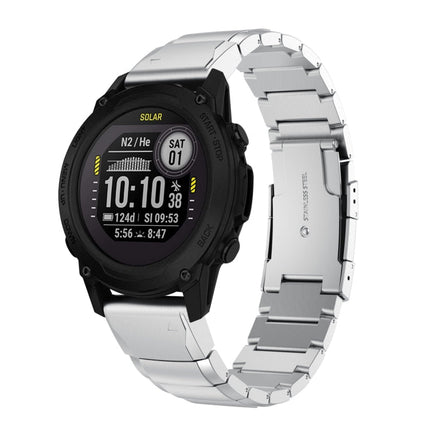 22mm Tortoise Shell Stainless Steel Watch Band, For Garmin Forerunner 955, For Garmin Forerunner 945, For Garmin Forerunner 935, For Garmin Instinct 2, For Garmin Instinct, For Garmin Descent G1, For Garmin Instinct Crossover                           ...