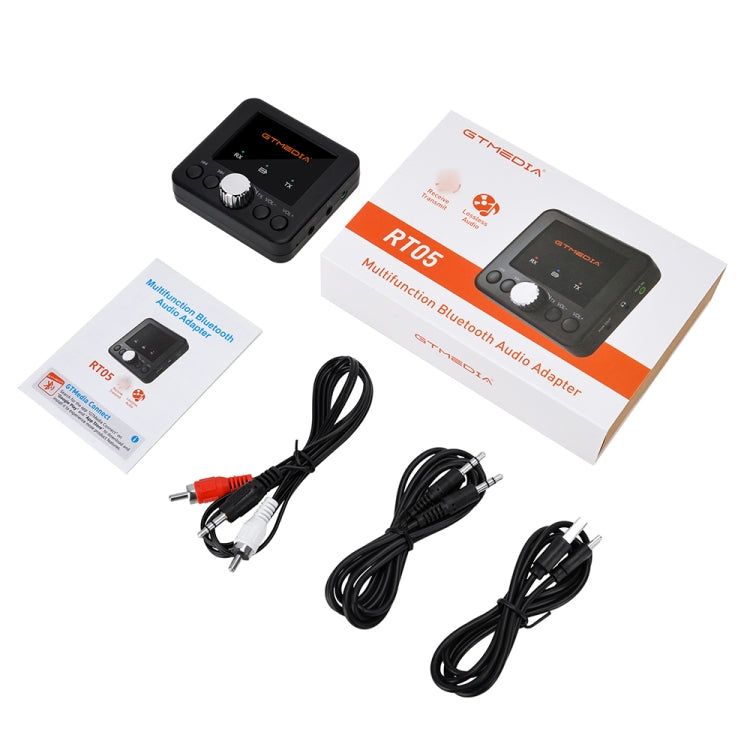 GTMEDIA RT05 Bluetooth 5.0 Audio Receiver & Transmitter 2 in 1 Adapter, RT05