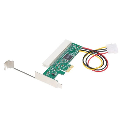 PCI-E to PCI Adapter Card Converter with 4Pin Power Supply, PCI-E to PCI
