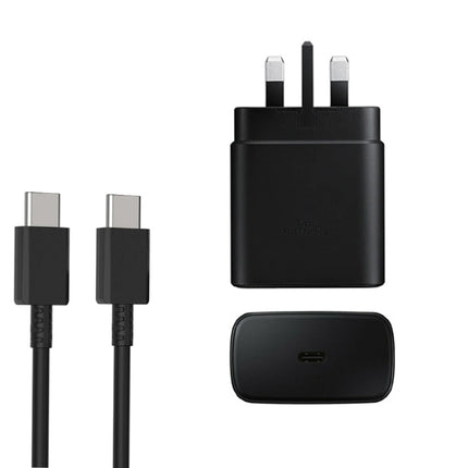 M135 45W USB-C / Type-C Port Fast Charger with 5A Type-C to Type-C Cable, UK Plug, UK Plug + Type-C Cable