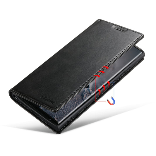 Suteni Calf Texture Horizontal Flip Leather Phone Case, For Samsung Galaxy S23 Ultra 5G, For Samsung Galaxy S23+ 5G, For Samsung Galaxy S23 5G