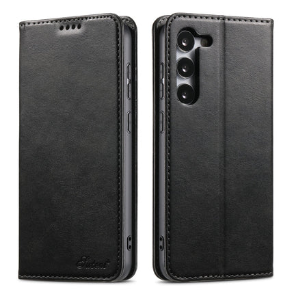 Suteni Calf Texture Horizontal Flip Leather Phone Case, For Samsung Galaxy S25 5G, For Samsung Galaxy S25+ 5G, For Samsung Galaxy S25 Ultra 5G, For Samsung Galaxy S24 Ultra 5G, For Samsung Galaxy S24+ 5G, For Samsung Galaxy S24 5G