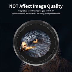 For Samsung Galaxy A24 ENKAY Hat-Prince 9H Rear Camera Lens Aluminium Alloy Ring Tempered Glass Film