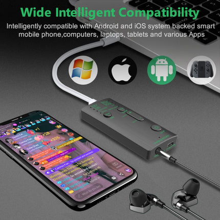 M1 Portable Mini Voice Changing Modulator with Adjustable Voice Functions & Phone Computer & Sound Card & Mic Tool, M1
