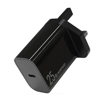 NORTHJO NOPD2501 PD 25W USB-C / Type-C Single Port Fast Charger, US Plug, EU Plug, UK Plug, AU Plug