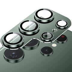 For Samsung Galaxy S23 Ultra 5G ENKAY Hat-Prince AR Anti-reflection Aluminium Alloy Tempered Glass Camera Lens Film
