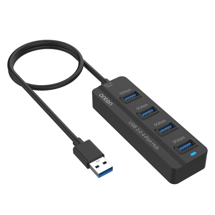 Onten 5305 4 in 1 USB3.0 4-Ports HUB Docking Station, 5305