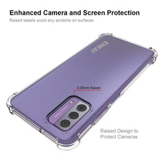 ENKAY Clear TPU Shockproof Anti-slip Phone Case, For Nokia G42 5G, For Nokia C12 4G, For Nokia C300 4G, For Nokia C22 4G, For Nokia C110 4G, For Nokia XR21 5G, For Nokia C32 4G