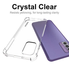 ENKAY Clear TPU Shockproof Anti-slip Phone Case, For Nokia G42 5G, For Nokia C12 4G, For Nokia C300 4G, For Nokia C22 4G, For Nokia C110 4G, For Nokia XR21 5G, For Nokia C32 4G