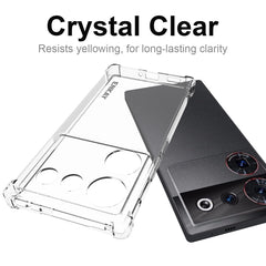 For ZTE Nubia Z50 Ultra 5G ENKAY Clear TPU Shockproof Anti-slip Phone Case, For ZTE Nubia Z50 Ultra 5G