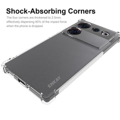 For ZTE Nubia Z50 Ultra 5G ENKAY Clear TPU Shockproof Anti-slip Phone Case, For ZTE Nubia Z50 Ultra 5G