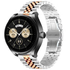 For Huawei Watch Buds / Silver+Rose Gold