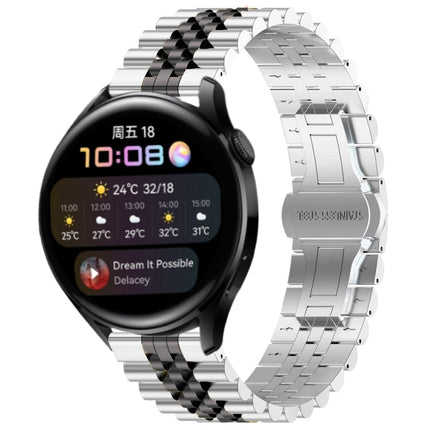 Five Bull Half Round Stainless Steel Watch Band + Strap Removal Tool, For Huawei Watch 3 / 3 Pro, For Huawei Watch GT2 Pro / GT 2e, For Huawei Watch GT 42mm/46mm / GT2 46mm