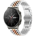 For Huawei Watch GT2 Pro / GT 2e / Silver+Rose Gold