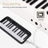 1m 8 Pin to USB + MIDI Electronic Music Instrument & OTG & Charging Multifunctional Cable Compatible with iOS 10-14, MIDI + OTG