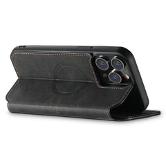 Suteni J06 Multifunctional Leather Magnetic Magsafe Phone Case, For iPhone 12/12 Pro, For iPhone 12 Pro Max, For iPhone 13, For iPhone 13 Pro, For iPhone 13 Pro Max, For iPhone 14, For iPhone 14 Pro, For iPhone 14 Plus