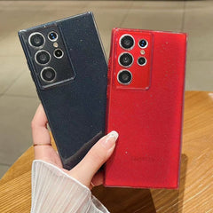 Jelly Glitter Solid Color TPU Phone Case, For Samsung Galaxy S24+ 5G, For Samsung Galaxy S24 5G