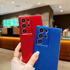 Jelly Glitter Solid Color TPU Phone Case, For Samsung Galaxy S24+ 5G, For Samsung Galaxy S24 5G