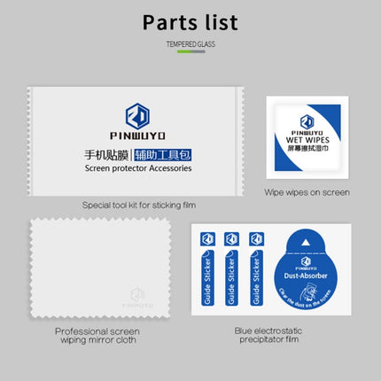 PINWUYO 9H 3D Hot Bending Tempered Glass Film, For Huawei Mate X3