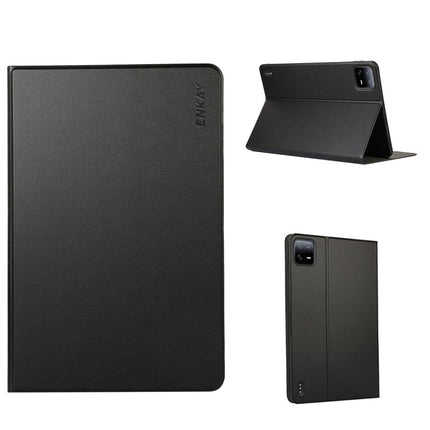 For Xiaomi Pad 6 / Pad 6 Pro ENKAY Leather Stand Smart Tablet Case, For Xiaomi Pad 6 / Pad 6 Pro