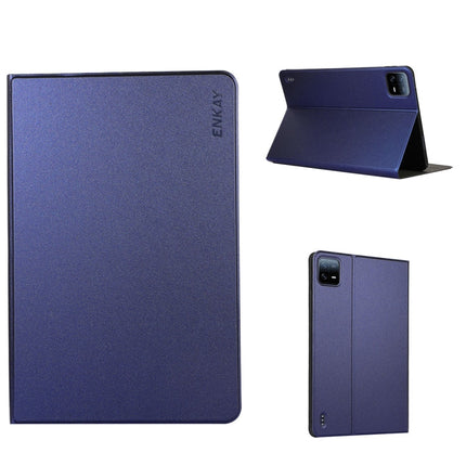 For Xiaomi Pad 6 / Pad 6 Pro ENKAY Leather Stand Smart Tablet Case, For Xiaomi Pad 6 / Pad 6 Pro