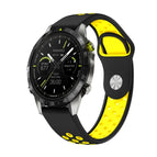 For Garmin MARQ Athlete Gen 2 / Black+Yellow