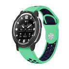 For Garmin Instinct Crossover / Mint Green+Midnight Blue