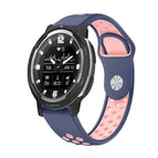 For Garmin Instinct Crossover / Midnight Blue+Pink