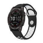 For Garmin Fenix 7 / Black+White
