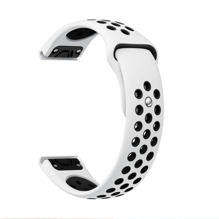 22mm Sports Breathable Silicone Watch Band, For Garmin Fenix 6 GPS, For Garmin Fenix 6 Pro GPS