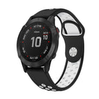 For Garmin Fenix 6 Pro GPS / Black+White