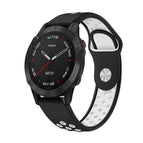 For Garmin Fenix 6 Sapphire GPS / Black+White