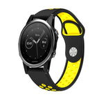 For Garmin Fenix 5 / Black+Yellow