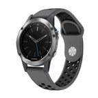 For Garmin Quatix 5 / Grey+Black