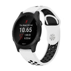 For Garmin Forerunner 945 / White+Black