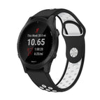For Garmin Forerunner 945 / Black+White