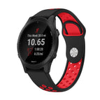 For Garmin Forerunner 945 / Black+Red