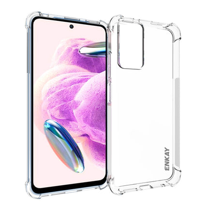 ENKAY Hat-Prince Transparent TPU Shockproof Phone Case, For Xiaomi 14T Pro 5G, For Xiaomi 14T 5G, For Xiaomi Redmi 14C 4G, For Redmi K70 Ultra, For Redmi Note 13R 5G, For Redmi Turbo 3 5G, For Xiaomi Redmi A3, For Redmi Note 13 Pro 4G                  ...