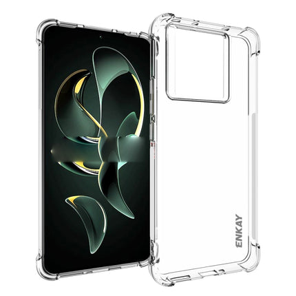 ENKAY Hat-Prince Transparent TPU Shockproof Phone Case, For Xiaomi 14T Pro 5G, For Xiaomi 14T 5G, For Xiaomi Redmi 14C 4G, For Redmi K70 Ultra, For Redmi Note 13R 5G, For Redmi Turbo 3 5G, For Xiaomi Redmi A3, For Redmi Note 13 Pro 4G                  ...