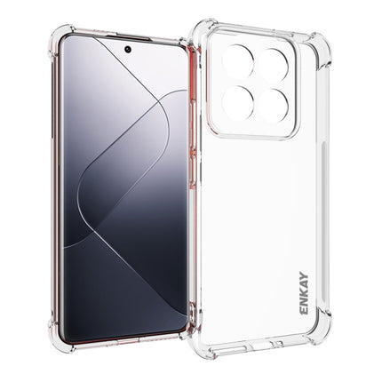 ENKAY Hat-Prince Transparent TPU Shockproof Phone Case, For Xiaomi 14T Pro 5G, For Xiaomi 14T 5G, For Xiaomi Redmi 14C 4G, For Redmi K70 Ultra, For Redmi Note 13R 5G, For Redmi Turbo 3 5G, For Xiaomi Redmi A3, For Redmi Note 13 Pro 4G                  ...