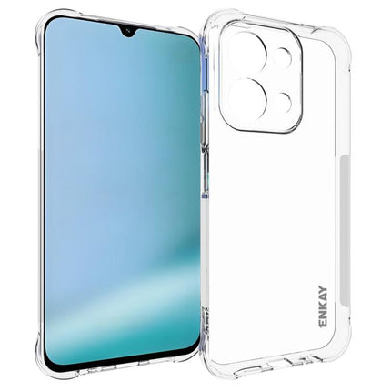 ENKAY Hat-Prince Transparent TPU Shockproof Phone Case, For Xiaomi 14T Pro 5G, For Xiaomi 14T 5G, For Xiaomi Redmi 14C 4G, For Redmi K70 Ultra, For Redmi Note 13R 5G, For Redmi Turbo 3 5G, For Xiaomi Redmi A3, For Redmi Note 13 Pro 4G                  ...