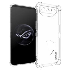 ENKAY Hat-Prince Transparent TPU Shockproof Phone Case, For Asus Zenfone 12 Ultra 5G, For Asus Zenfone 11 Ultra, For Asus Rog Phone 8, For Asus Rog Phone 8 Pro, For Asus ROG Phone 7 Ultimate, For Asus ROG Phone 7, For Asus Rog Phone 9 / 9 Pro