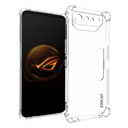 ENKAY Hat-Prince Transparent TPU Shockproof Phone Case, For Asus Zenfone 12 Ultra 5G, For Asus Zenfone 11 Ultra, For Asus Rog Phone 8, For Asus Rog Phone 8 Pro, For Asus ROG Phone 7 Ultimate, For Asus ROG Phone 7, For Asus Rog Phone 9 / 9 Pro