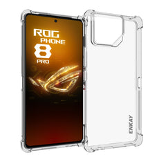 ENKAY Hat-Prince Transparent TPU Shockproof Phone Case, For Asus Zenfone 12 Ultra 5G, For Asus Zenfone 11 Ultra, For Asus Rog Phone 8, For Asus Rog Phone 8 Pro, For Asus ROG Phone 7 Ultimate, For Asus ROG Phone 7, For Asus Rog Phone 9 / 9 Pro