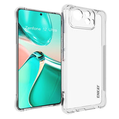 ENKAY Hat-Prince Transparent TPU Shockproof Phone Case, For Asus Zenfone 12 Ultra 5G, For Asus Zenfone 11 Ultra, For Asus Rog Phone 8, For Asus Rog Phone 8 Pro, For Asus ROG Phone 7 Ultimate, For Asus ROG Phone 7, For Asus Rog Phone 9 / 9 Pro