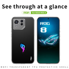 MOFI Ming Series Ultra-thin TPU Phone Case, For ASUS ROG Phone 8, For ASUS ROG Phone 8 Pro, For ASUS ROG Phone 7