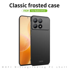 MOFI Micro-Frosted PC Ultra-thin Hard Phone Case, For Xiaomi Redmi K70E / Poco X6 Pro, For Xiaomi Redmi K70 / K70 Pro, For Xiaomi Redmi Note 12 Turbo 5G